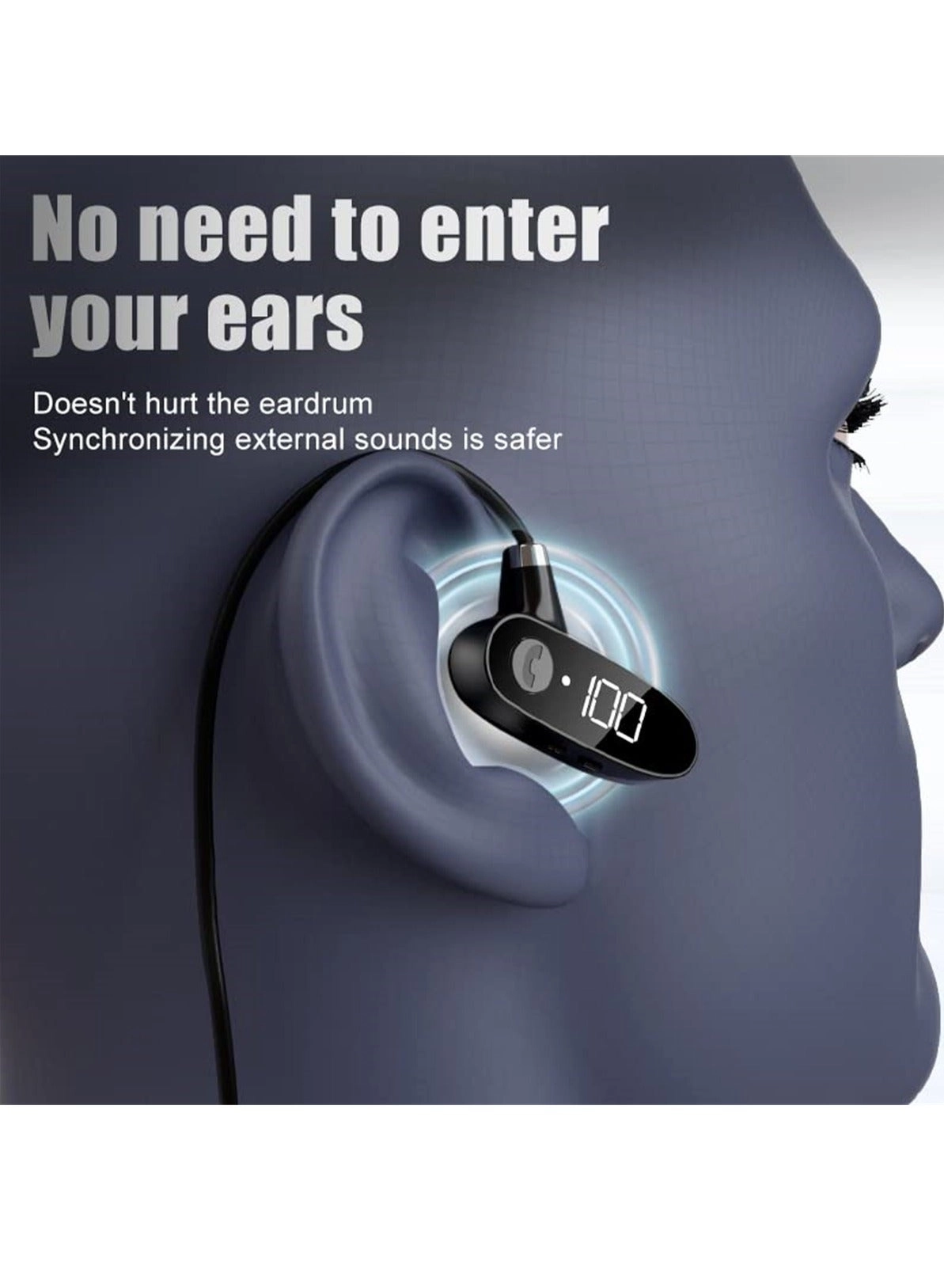 Bone Conduction Headphones Wireless Headphone