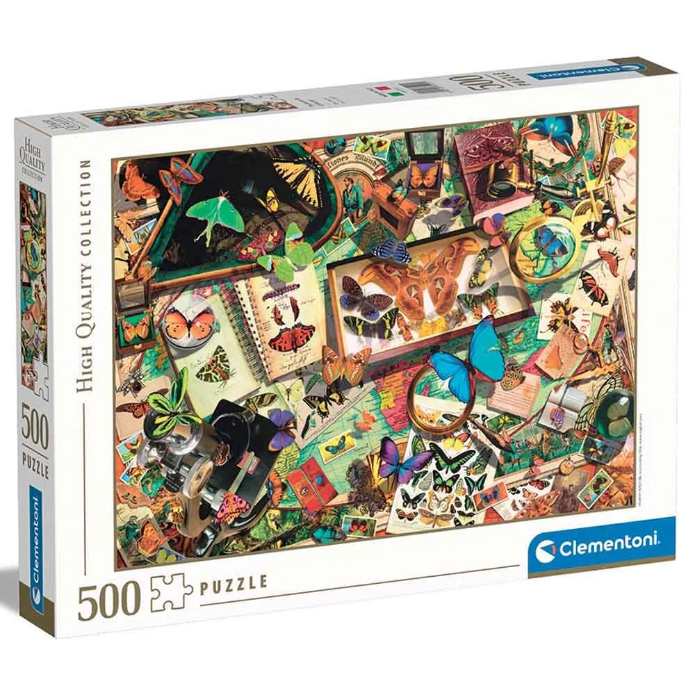Clementoni The Butterfly Collection Puzzle (ALGT-35125) - 500 pcs