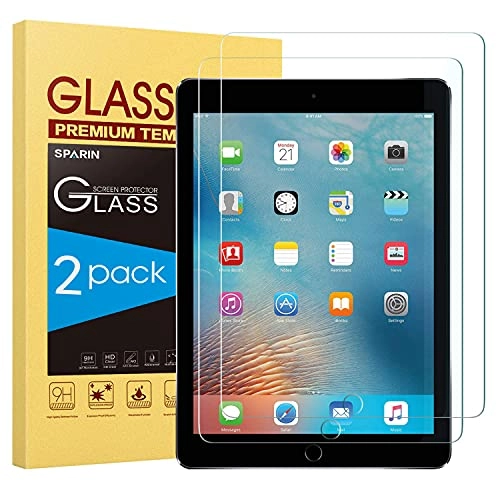 Sparin Tempered Glass Screen Protector for iPad 6th 5th Generation 9 7