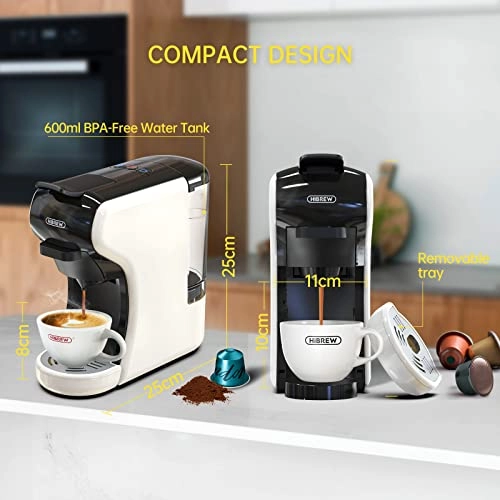 4-in-1 Capsule Espresso Machine H1A