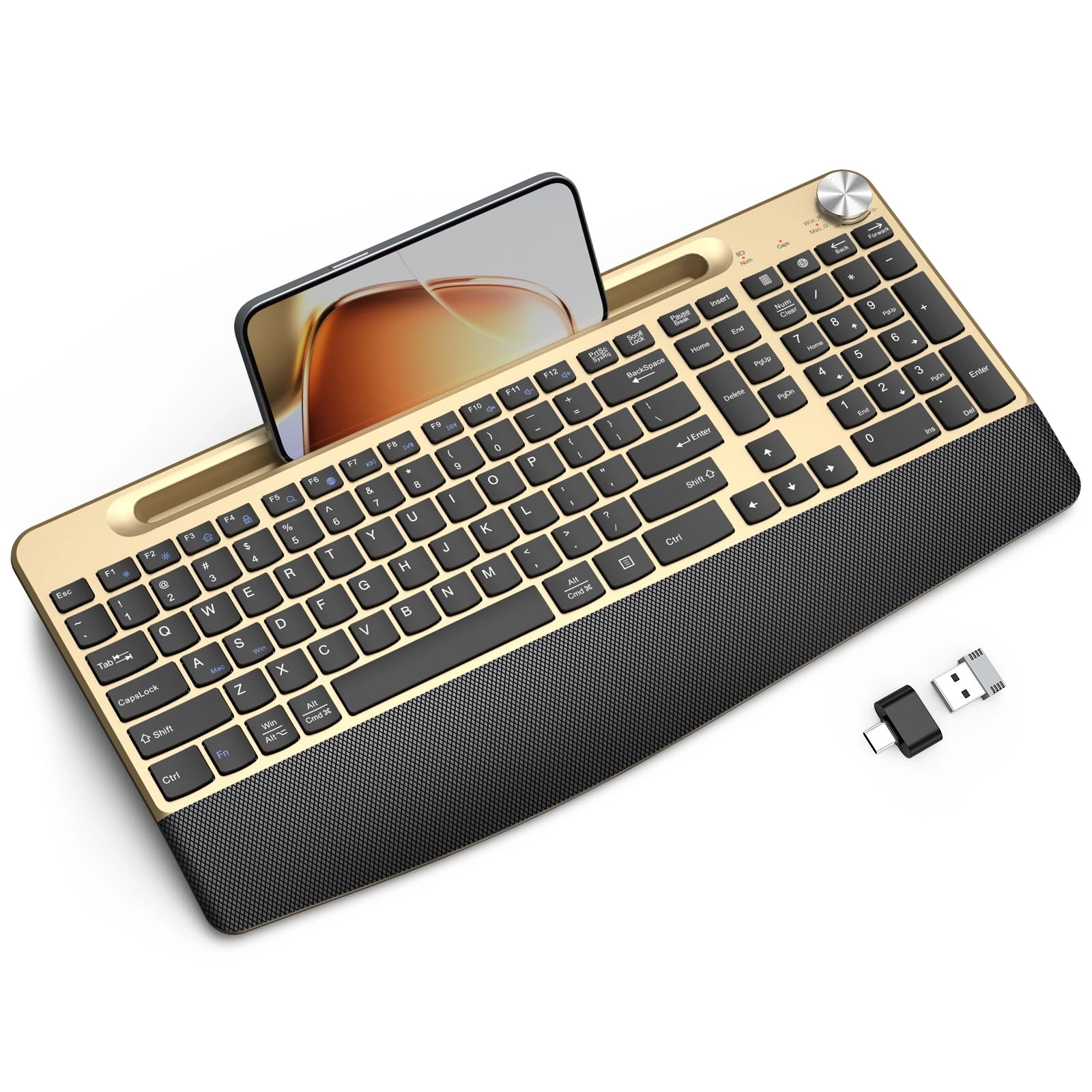 GAMCATZ Wireless Keyboard and Mouse - Bluetooth