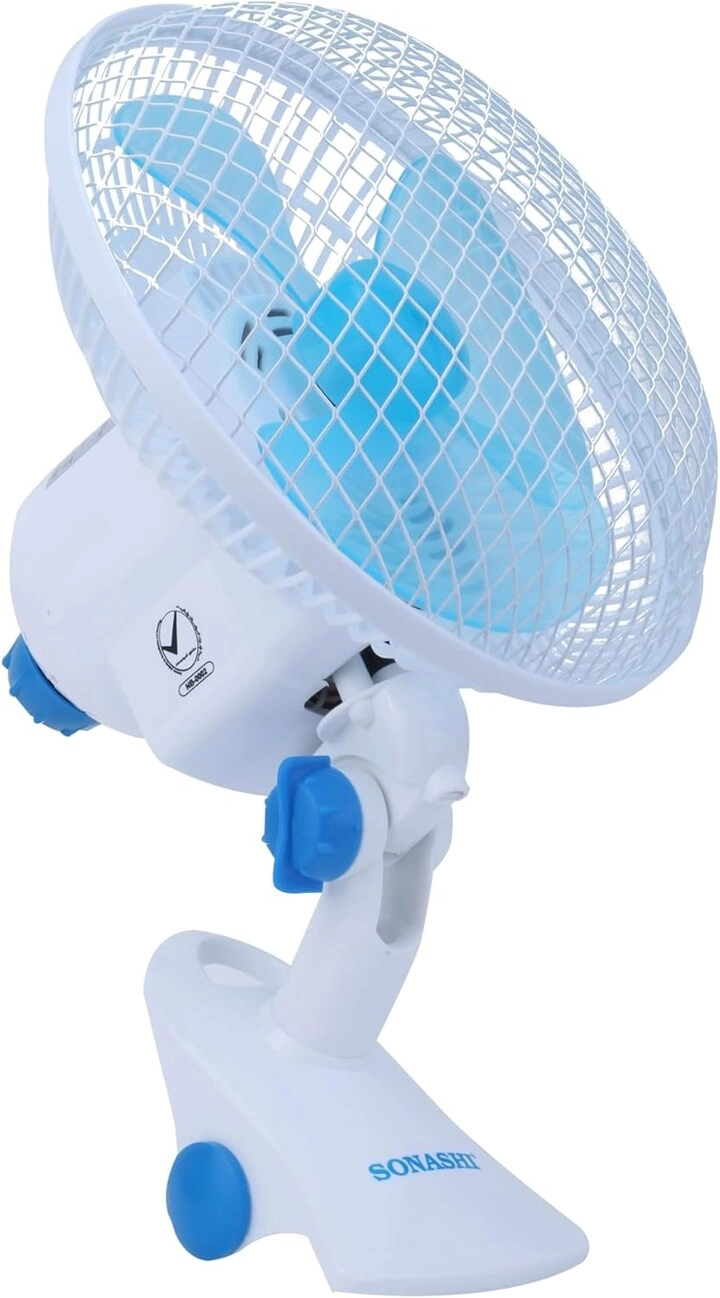 3-in-1 Clip Desk and Wall Fan - 35W 2-speed