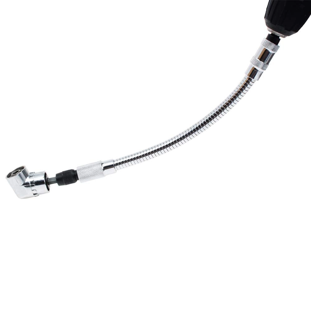 AUTOTOOLHOME Flexible Drill Bit Extension - 11.5" Long 1/4"