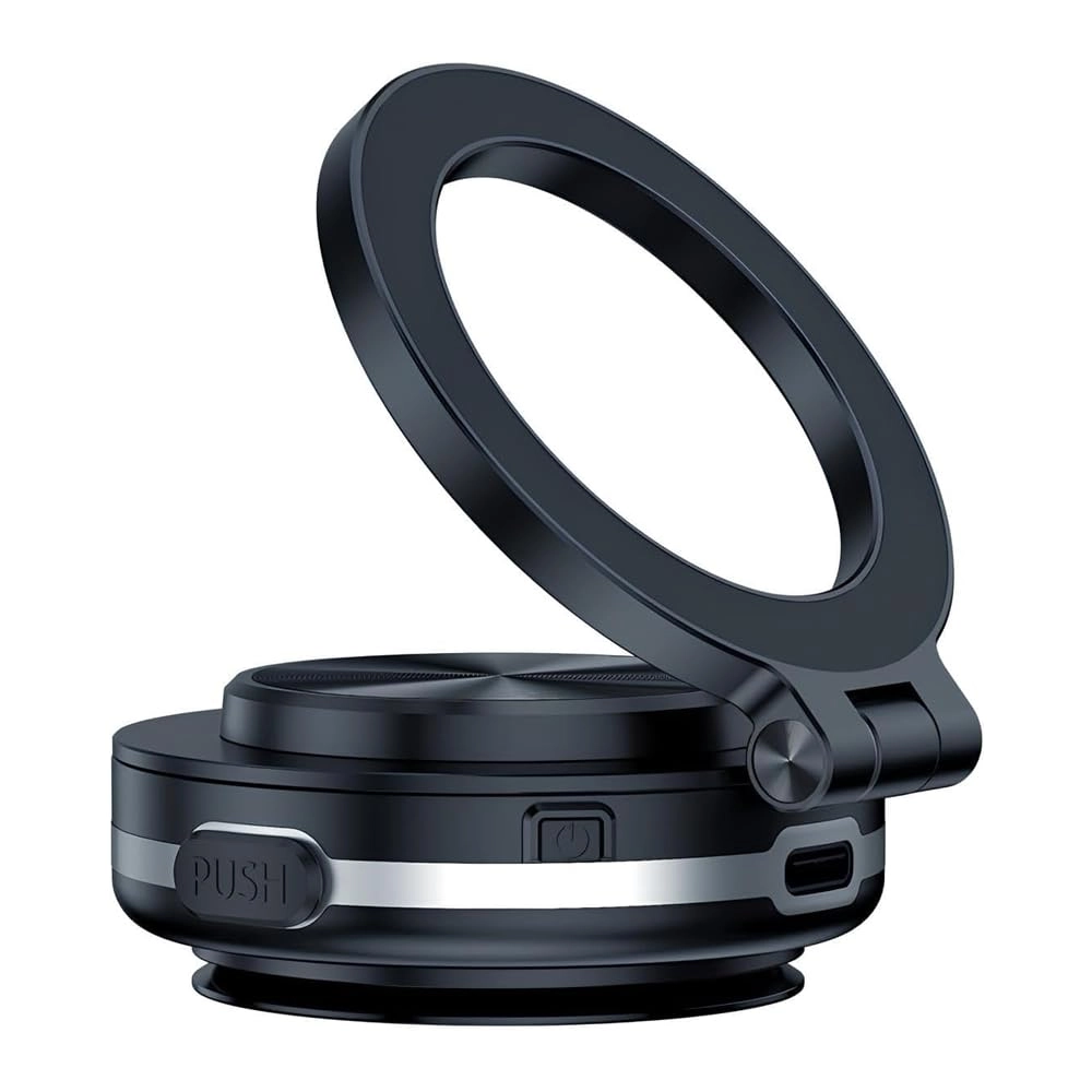 SASKA Magnetic Vacuum Suction Car Phone Holder Mount