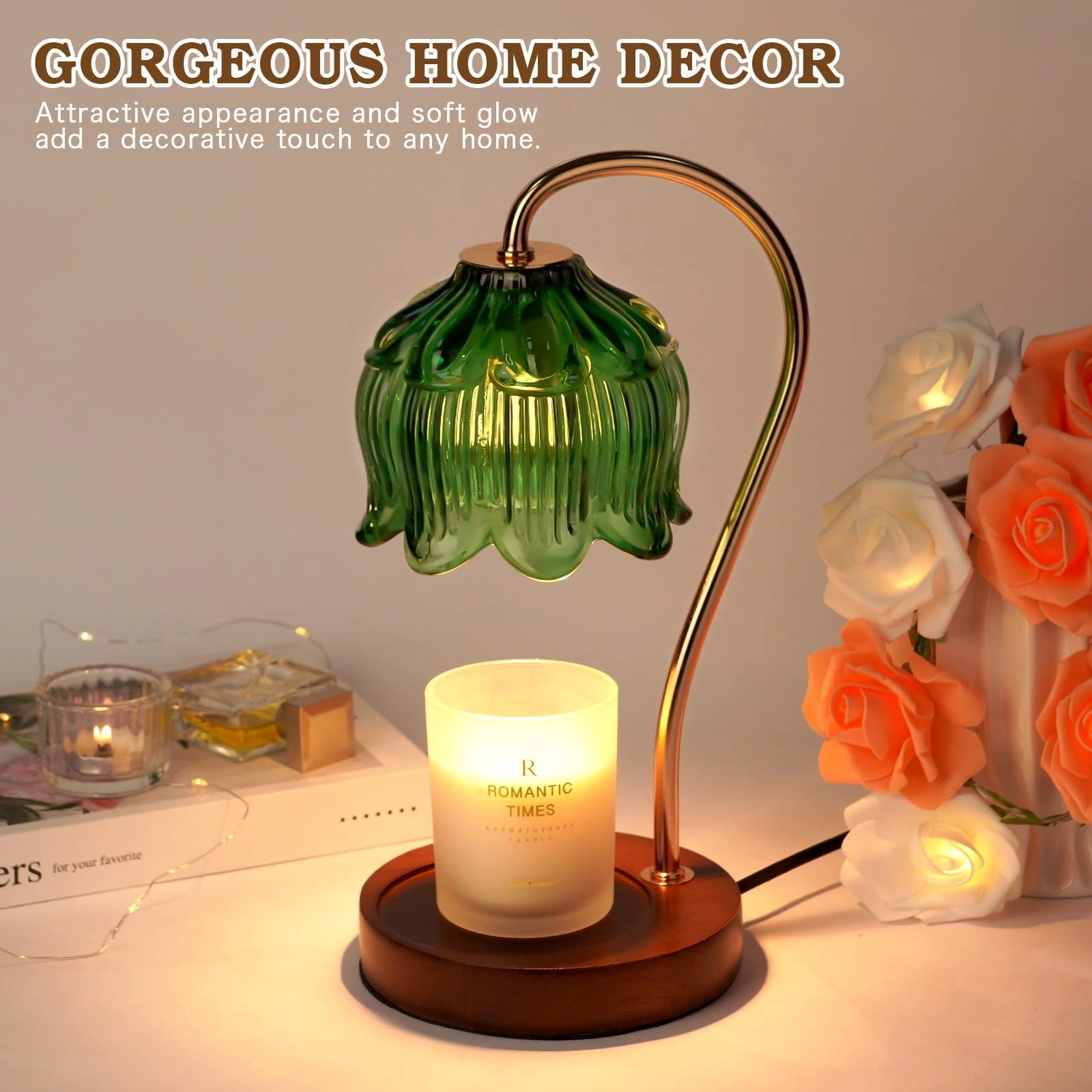 Strawberry Candle Warmer Lamp - Timer Dimmable