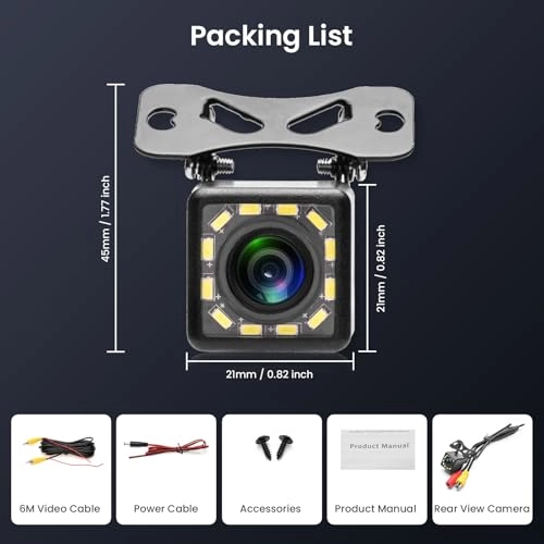 Rear View Camera - Night Vision 580X540