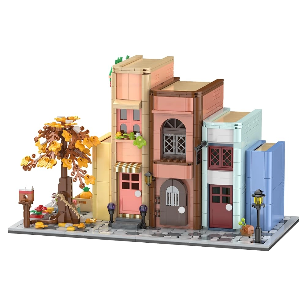 Shan Tou Shi Ju Gao Gao Ke Ji You Xian Gong Si Creative Bookcase Building Set - building block