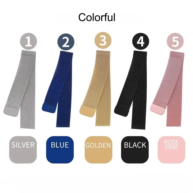 20mm Metal Watch Band for Smartwatches