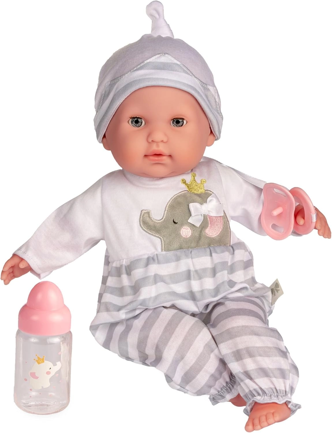 Berenguer Boutique Baby Doll - 15" Soft Body Open/Close Eyes Gift Set Ages 2+