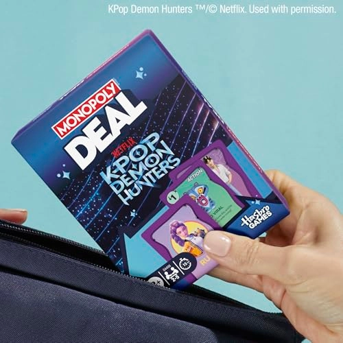 Monopoly Deal: Kpop Demon Hunters - Card Game