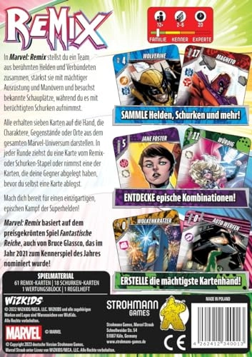 Marvel Remix - Card Game (German)