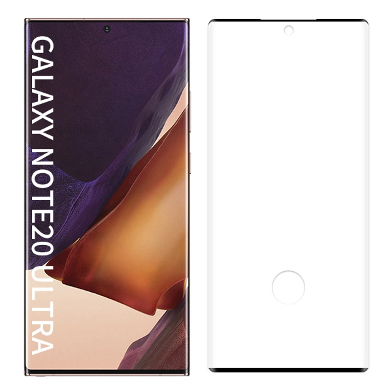 5D Tempered Glass Screen Protector For Galaxy Note 20 Ultra