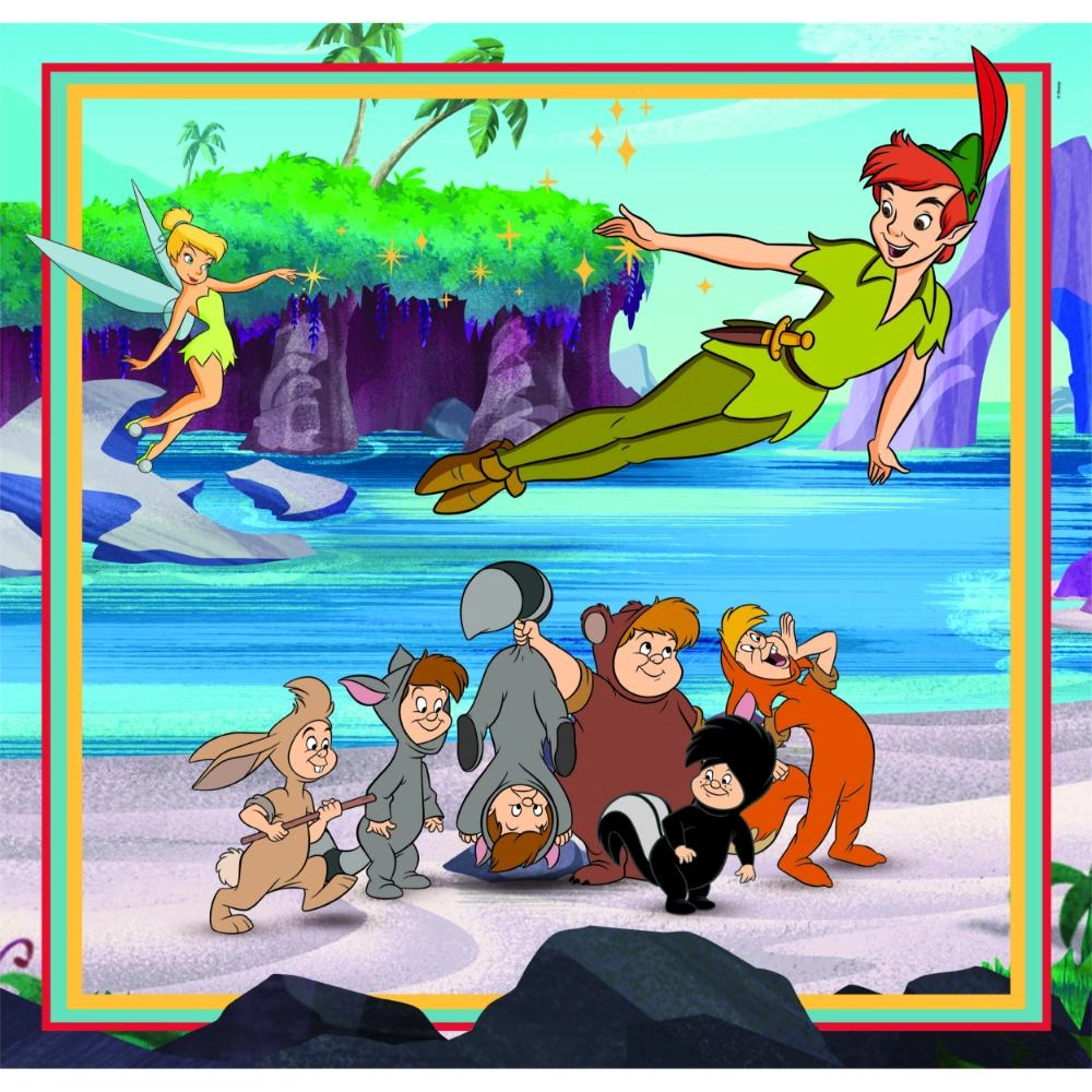 Disney Classics Super Color 3-in-1 Puzzle (527-25302) - 48 pcs