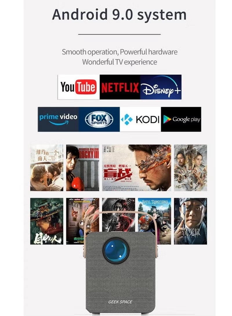 4K Smart Projector CY401 180 ANSI lumens