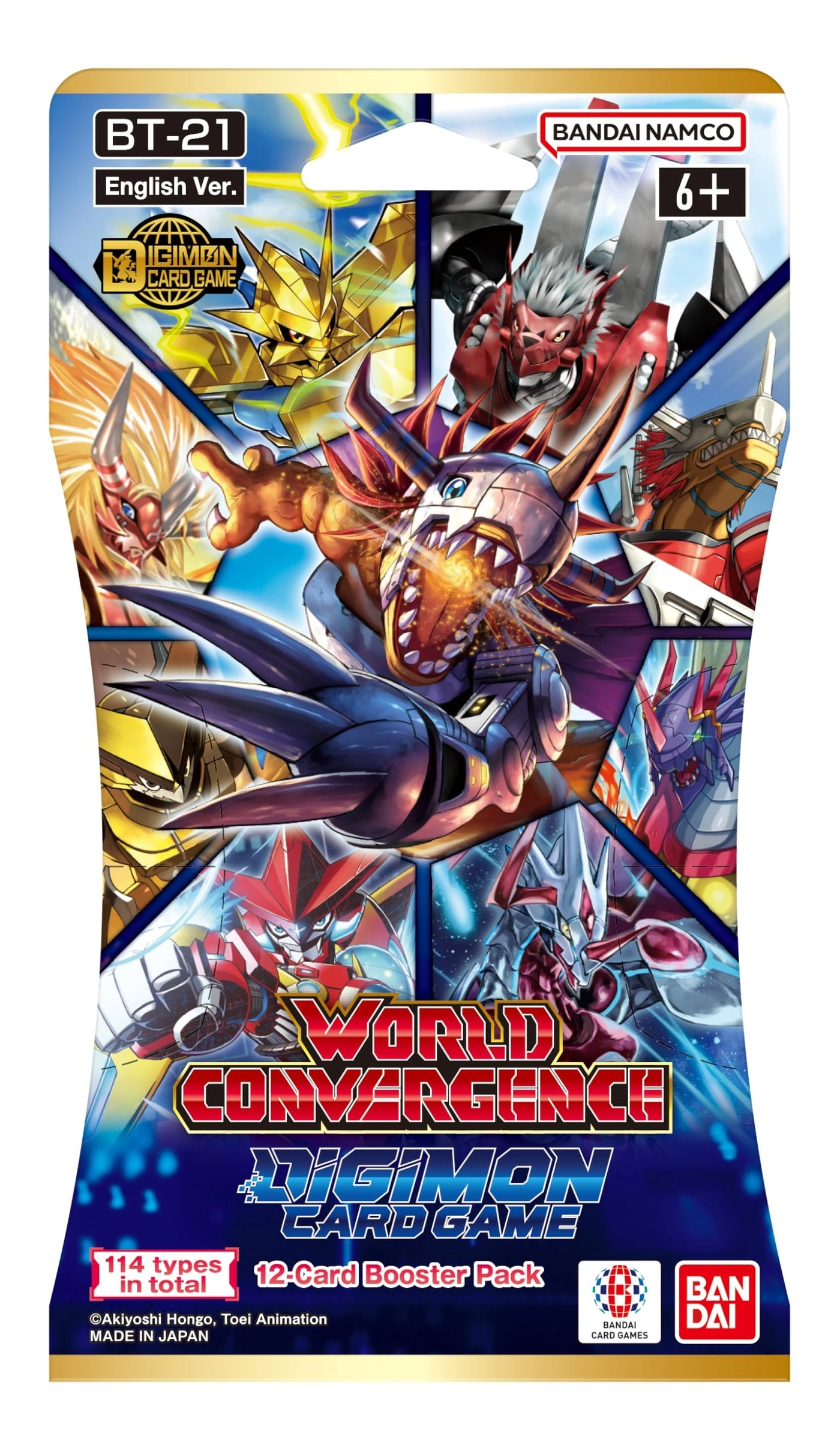 World Convergence Booster Box BT21 - 12 cards