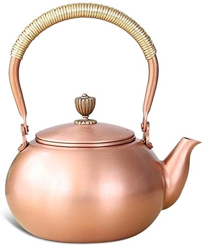 GERRIT Cast Iron Teapot - copper 1200 milliliter