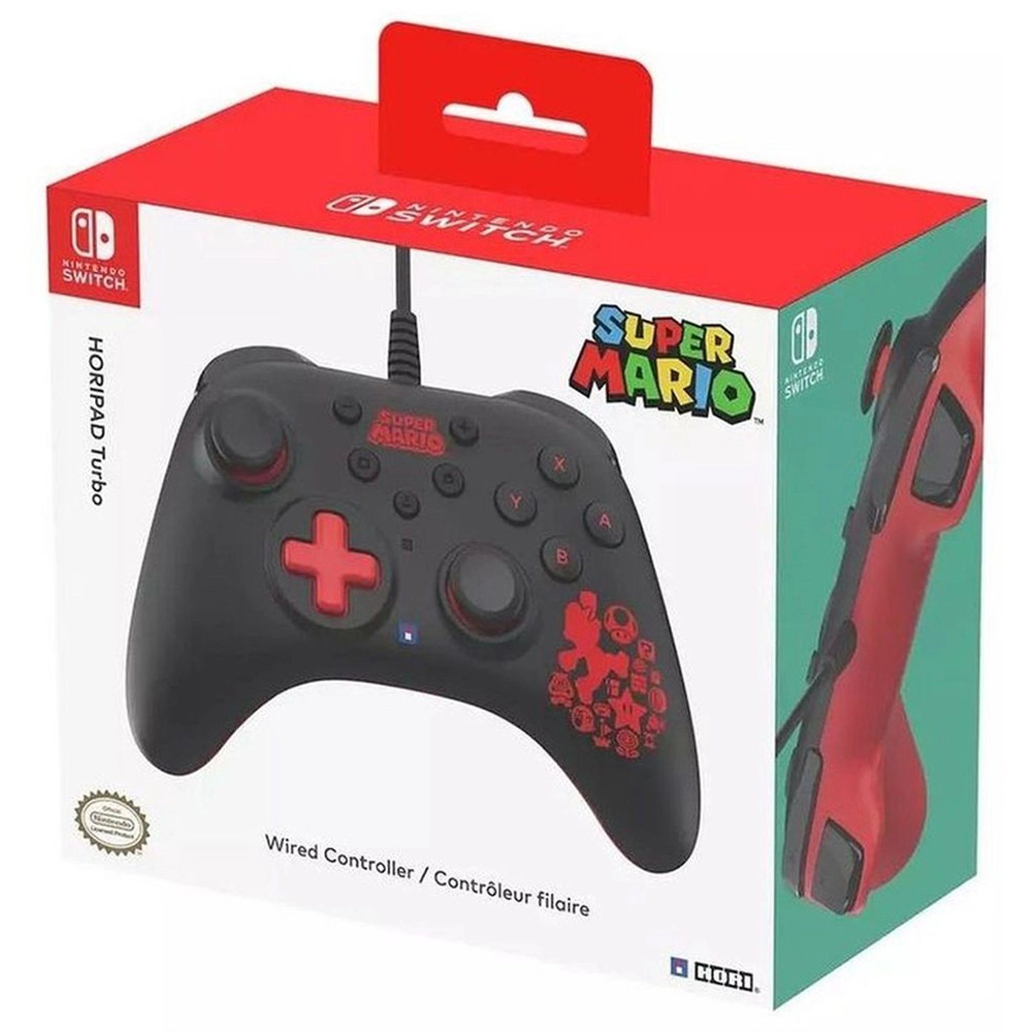 Nintendo Switch Horipad Turbo Mario