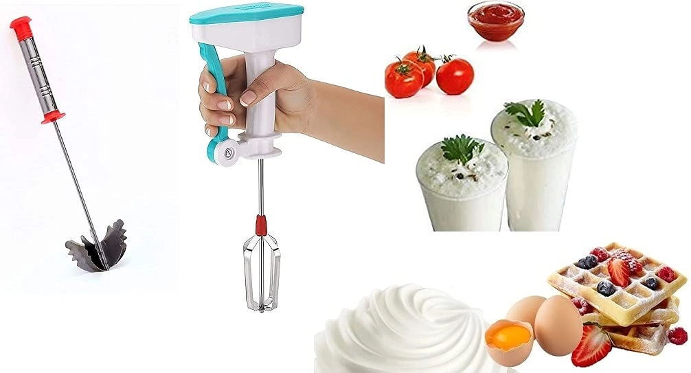 Hand Blender - 2 Pcs Portable Non Electronic