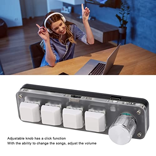 4 Keys Programmable Keyboard - Wireless