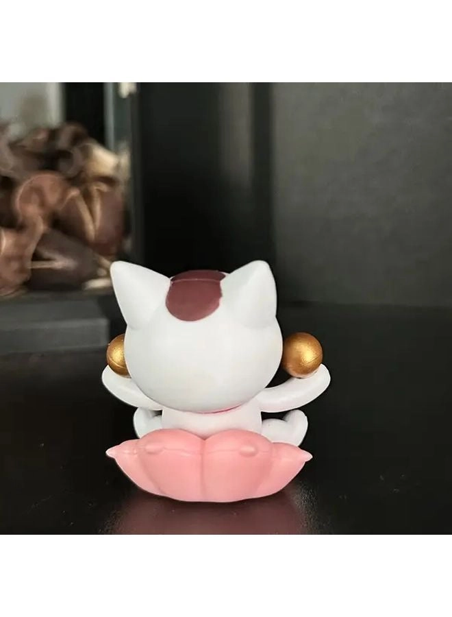 Lucky Cat Figurine - PVC