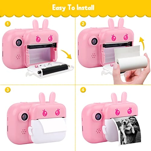Camera Print Paper - 10 Rolls 2.2"