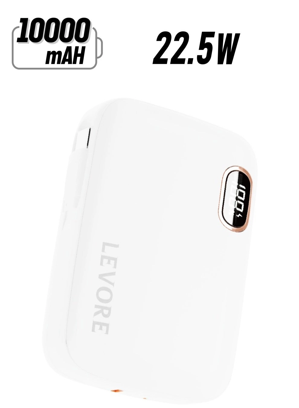 LEVORE LP421-WH - 10000 mAh 22.5W