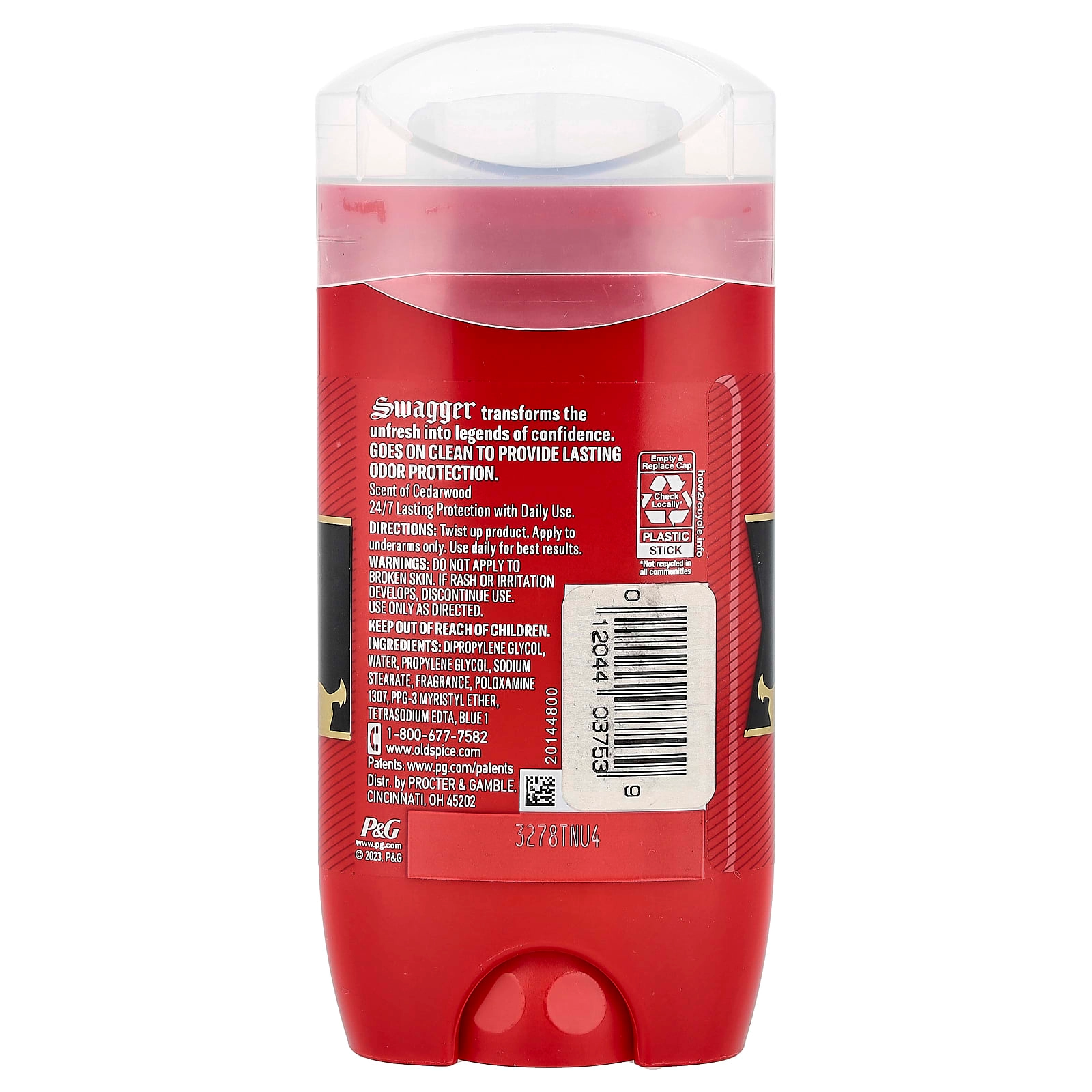 Red Zone Anti-Perspirant Deodorant - Swagger 75 gram