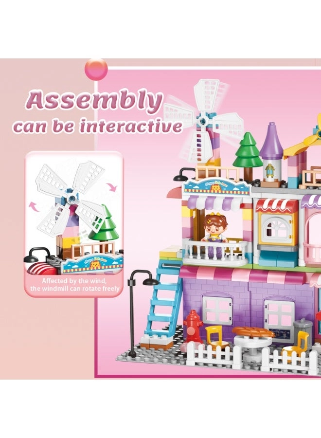 Girls Villa FL1161 - Building Blocks