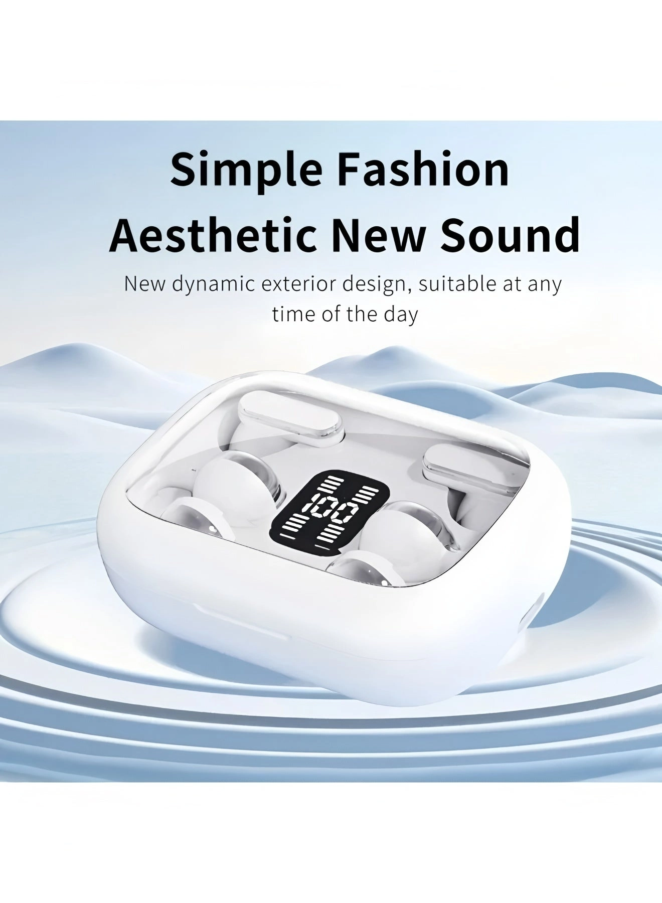 white - Wireless Earbud