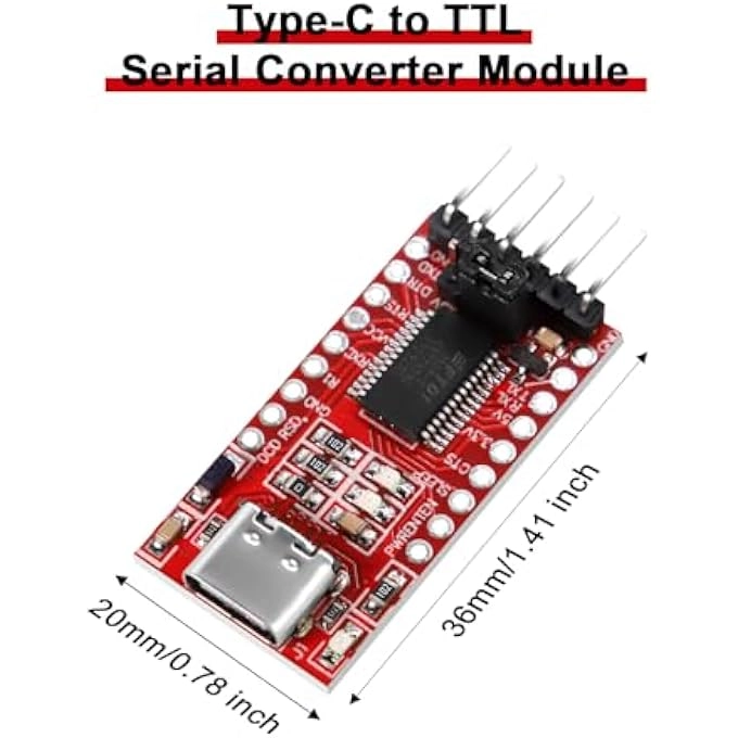 FT232RL - USB-C USB to TTL 3.3V 5V