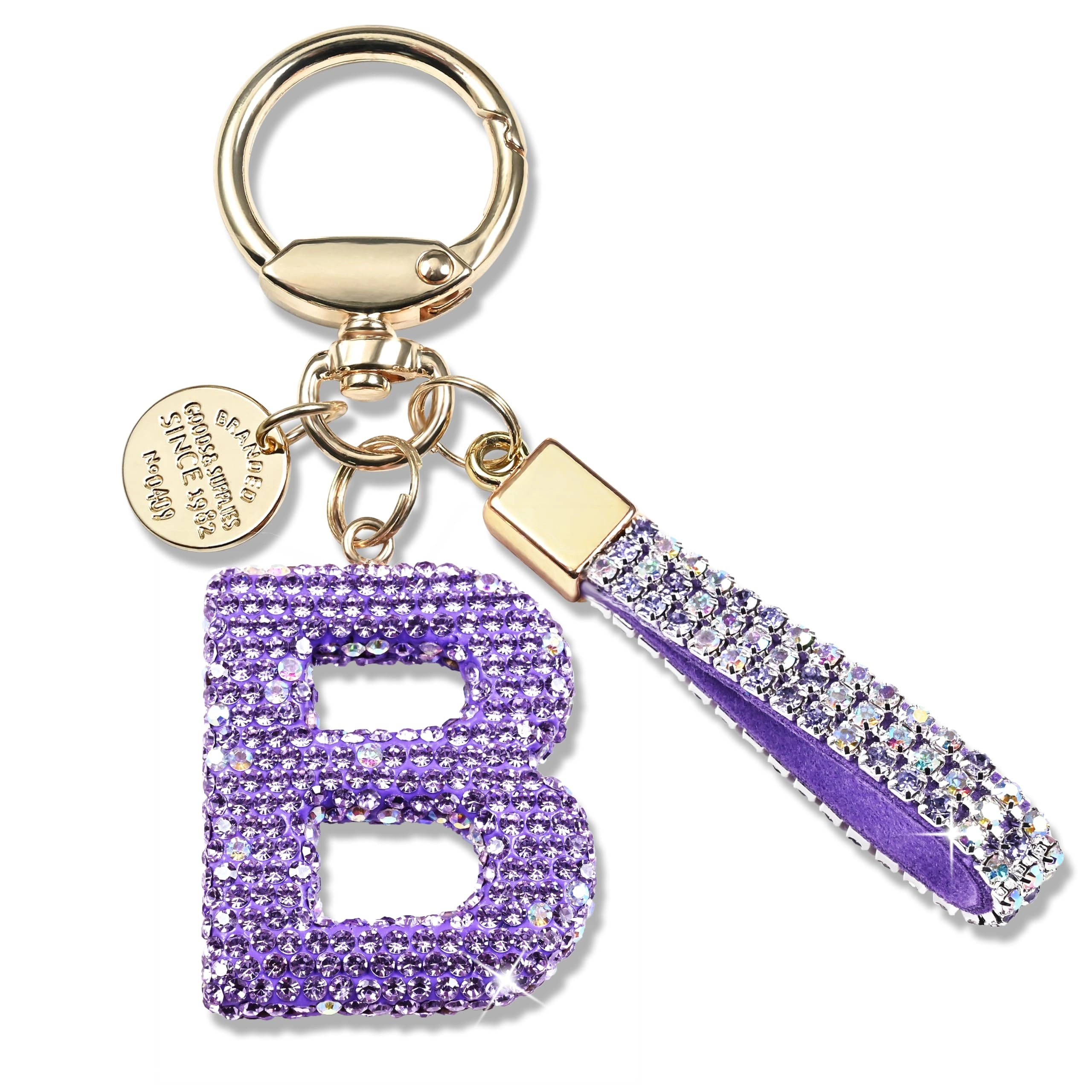 Initial Letter Keychain - Letter