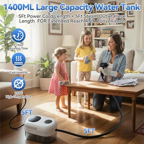 Handheld Steam Cleaner - 1.4L