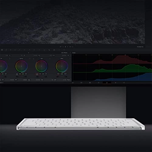 Computer Keyboard Dust Cover - Waterproof Transparent Acrylic Tilted