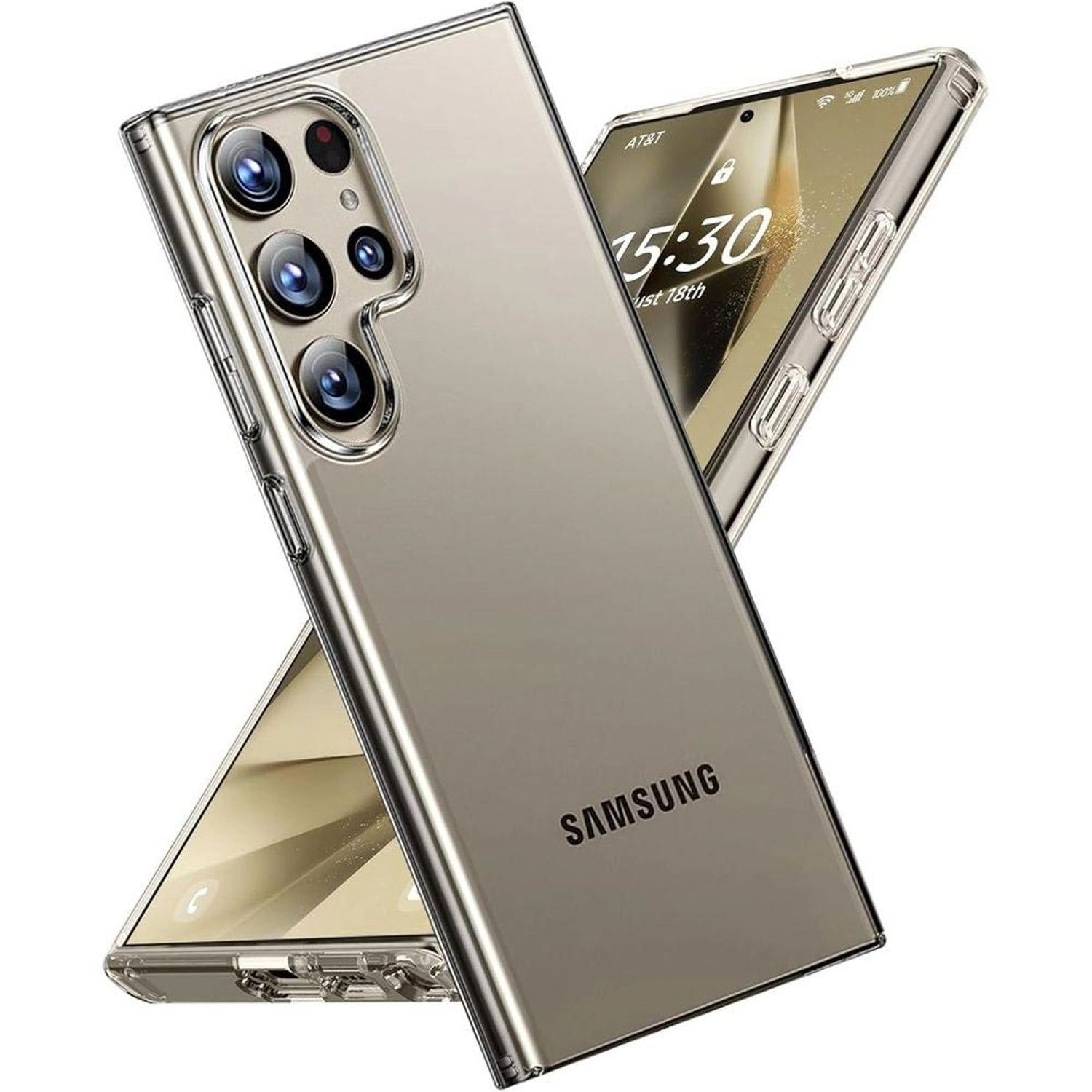 Silicon Magnetic Case for Samsung Galaxy S24 Ultra - Silicon Case Screen Protector