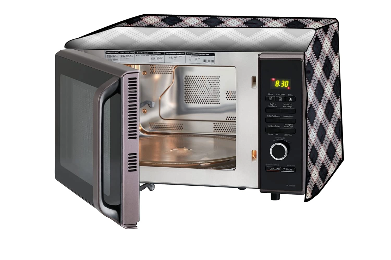 Microwave Oven Cover - 30 L Multicolor