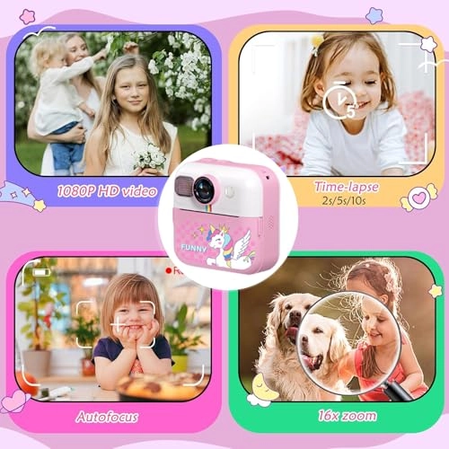 Kids Camera Instant Print - 57mm x 25mm