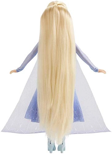 Elsa Fashion Doll - Extra-Long Blonde Hair Braiding Tool Ages 5+