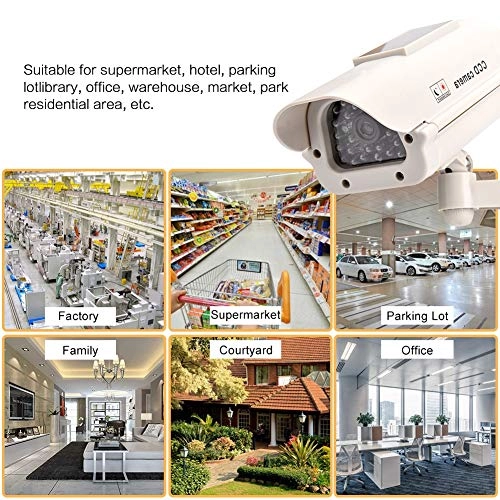 Solar Power Dummy Camera - outdoor indoor