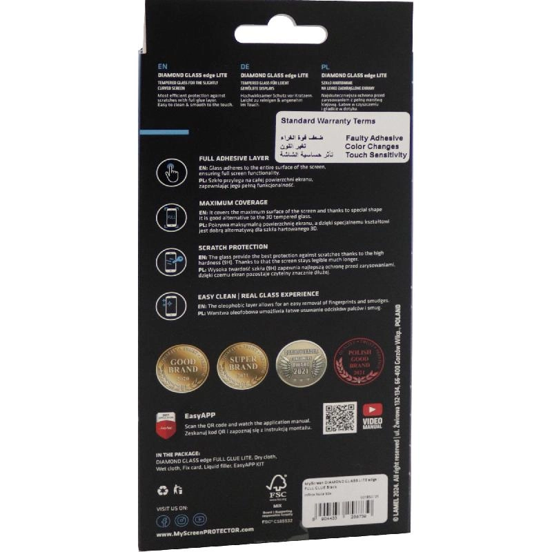 Diamond Glass Screen Protector for Xiaomi Redmi Note 13 4G