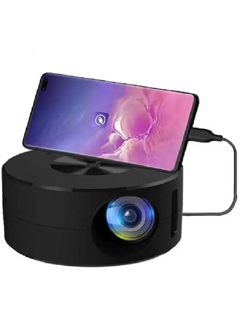 YG300 Micro Mini Projector: Ultra-Portable and Durable for Smartphones, Laptops, and Home Cinema