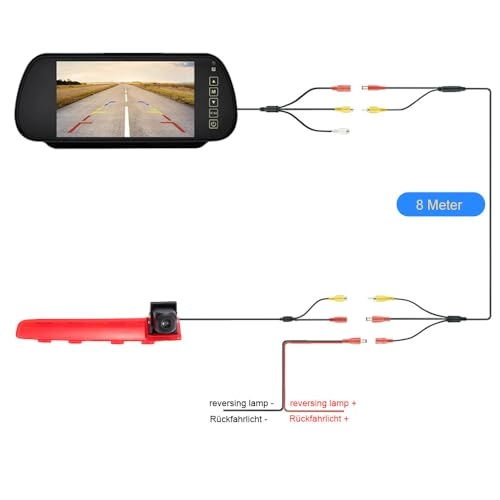 Reversing Camera - Night vision 628 x 586 pixels