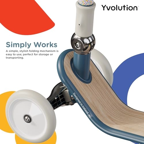Classic Glider - 3-Wheel Foldable Adjustable Handlebar
