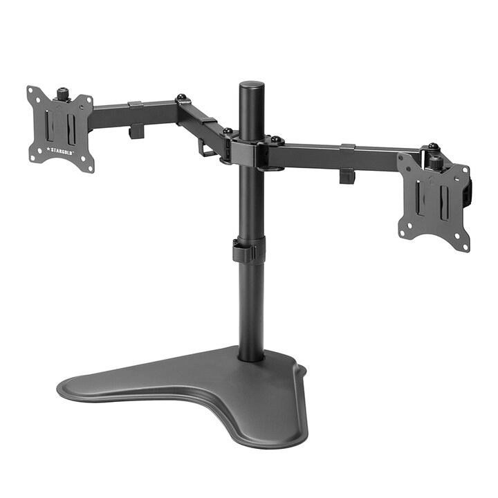 STARGOLD INTERNATIONAL Dual Monitor Stand - 17”-32” VESA 75x75mm & 100x100mm