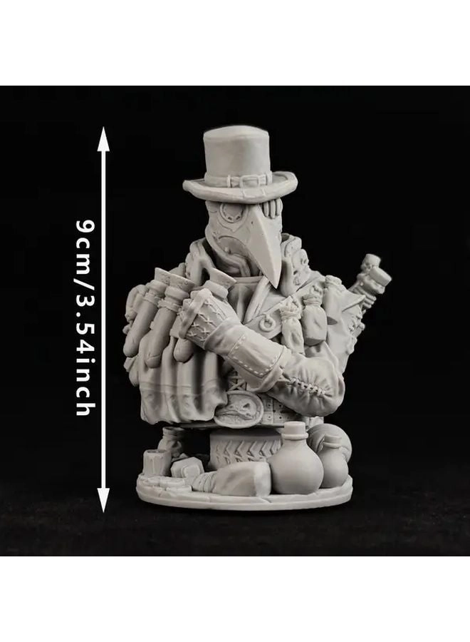 Generic Plague Doctor Bust - 1/10 scale Unpainted ABS resin