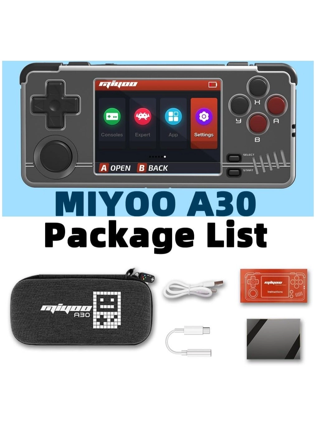 A30 - 2.8-inch 640x480 2600mAh Bundle