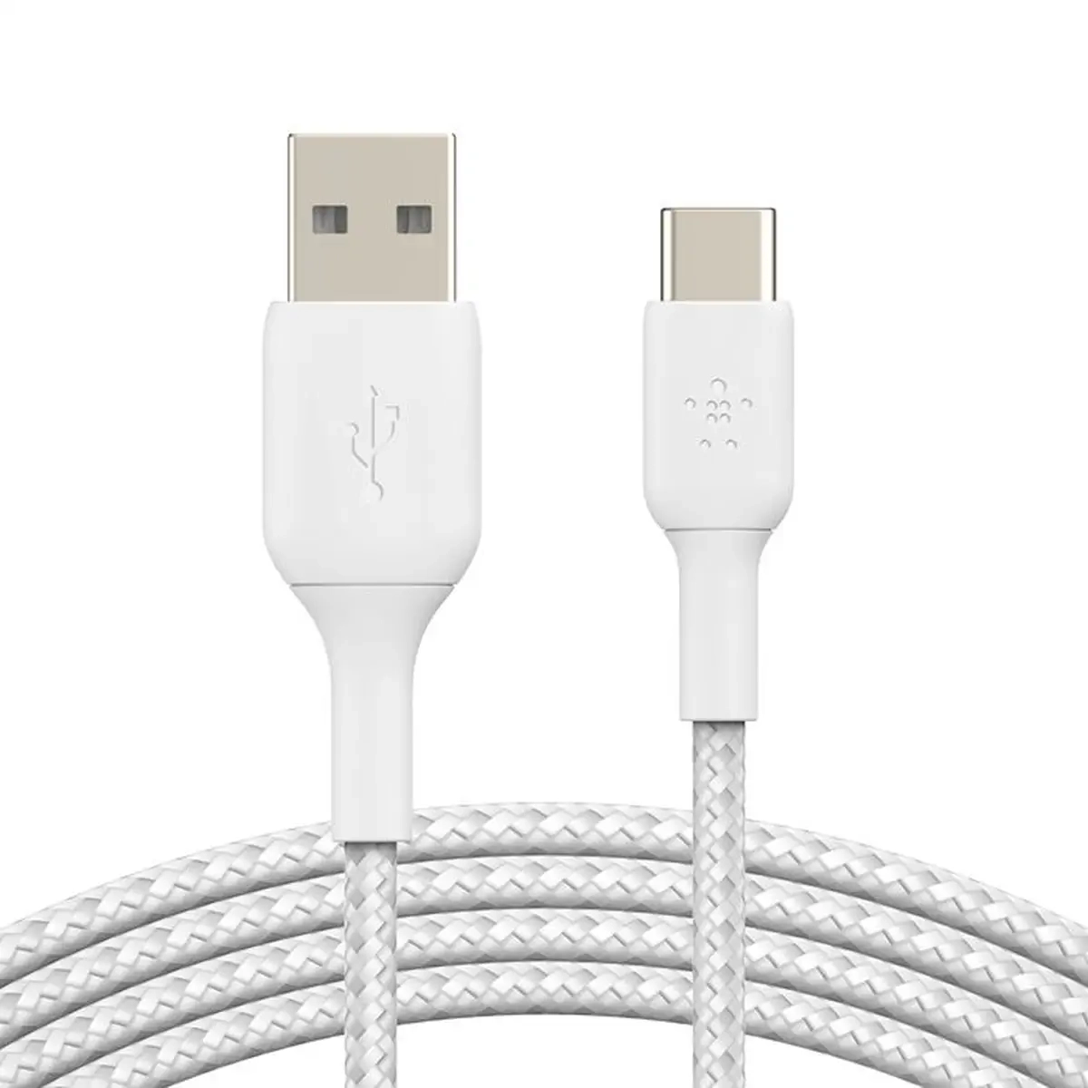 boost charge Braided Cable USB-C to USB-A 2m