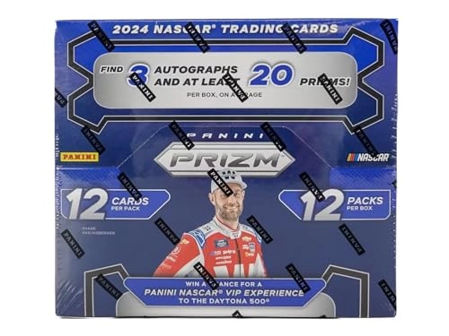 Prizm NASCAR Racing Hobby Box - 12 Cards Per Pack