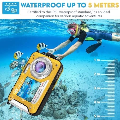 Fotocamera impermeabile da 64MP 4K