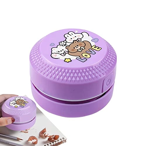 Mini Vacuum - Cordless 360-degree Rotatable 8.6x8.6x13.1cm