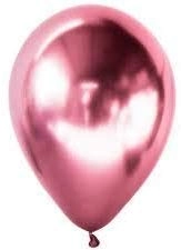 Chrome Metallic Balloons - 50.00 Count Baby Shower, Birthday, Christmas, New Year, Valentine's Day, Wedding
